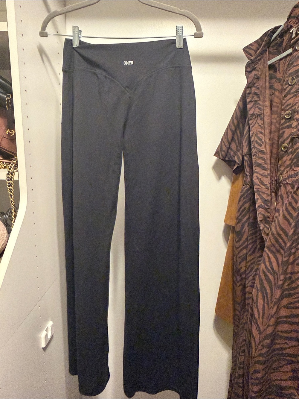 Oner Active Black Wide-Leg Athletic Pants
